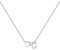 Chriscoco Kette mit Buchstabe 𝐒𝐢𝐥𝐛𝐞𝐫 𝟗𝟐𝟓 Halskette mit Buchstaben Gold/Silber Kette Damen Hypoallergene Herzkette Anfangsbuchstaben Silberkette damen - Mit Schmuckschatulle