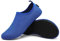 SAGUARO Badeschuhe Herren Wasserschuhe Damen Schwimmschuhe Aquaschuhe Schnell Trocknend Strandschuhe Surfschuhe Leicht Neoprenschuhe Wassersportschuhe Tauchschuhe Blau Gr. 46/47 EU