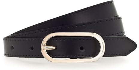 Tamaris Gürtel Essential Classics TB0015L07 Damen Gürtel Uni schwarz 0790