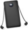 Auskang Powerbank 10000mAh mit Kabel, 22,5W Powerbank Klein Aber stark, Ultradünn PD Power Bank, LED Display Externe Handyakkus, Kompatibel mit iPhone, iPad, Samsung, Huawei, Xiaomi usw- Schwarz