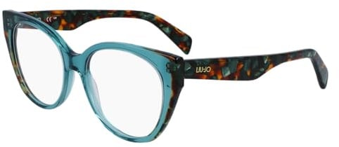 LIU JO LJ2790 424 PETROL/PETROL TORTOISE 52/17/140 Damen Brillen