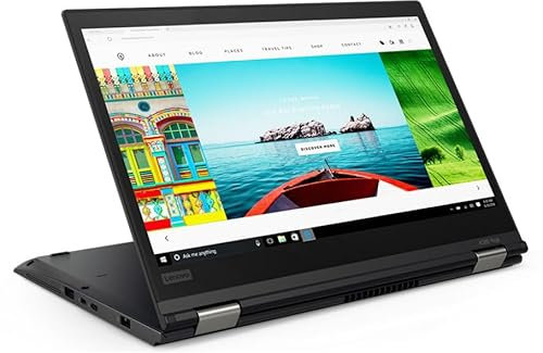 Lenovo ThinkPad X380 Yoga Hybrid 2-in-1 FHD Touchscreen - i5 8350U, 1TB PCIe Gen 4.0 x4 NVMe, 8GB DDR4, Fingerprint, Smartcard & SD Card Reader, VPro, UK Backlit Keys, Windows 11 Pro (Renewed)