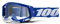 100% Racecraft 2 Schutzbrillen – Mountainbike- & Motocross-Brille – Brille für Motocross & Mountainbike – Blaue, klare Linse