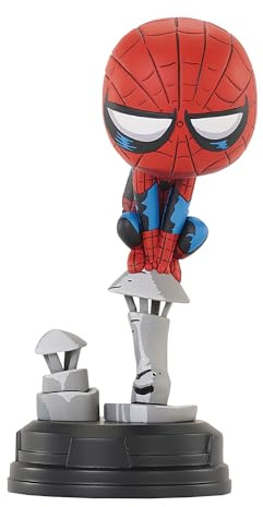 Diamond Select Toys Marvel Animated Style Spider-Man on Chimney Statue
