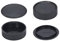 M39 Camera Body Cap & Rear Lens Cover Compatible for Leica L39 M39 Camera and 39mm Screw Mount Lens (2 Pack)