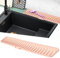 Volminex Silicone Faucet Mat for Sink, Narrow Kitchen Sink Splash Guard, Faucet Handle Drip Catcher Tray, Draining Mat for Sink Protector, Tap Drain Mats for Kitchen Bathroom Counter (Pink, 60 cm)