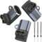 3 Stück USB C auf Garmin Watch Ladeadapter, USB C Ladekabel Adapter für Garmin Vivoactive 5 4 3 3S 4S, Garmin Venu Sq/Sq 2 / Venu 2/ Venu 2 Plus, Garmin Forerunner 55/165/ 255, Tragbarer Ladegerät