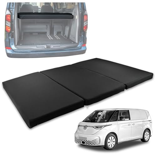 CHROMEMASTER | Kompatibel mit Volkswagen ID. Buzz 2022+ | Auto Matratze, Faltmatratze, Klappmatratze | Bequeme Übernachtung im Auto; Nützliches Zubehör für den Wohnmobil Während der Reise
