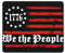 Mauspad Wir, Das Volk, 1776 Flagge Mausmatte rutschfeste Mousepad Premium Schreibtischunterlage Für Tastatur Reisen Zuhause 25X30CM