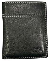 Ciak Roncato Portafoglio Pelle, Nero, 10 x 8 x 1 cm, con Porta Carte di Credito