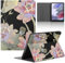Funda Tablet para Lenovo Legion Y700 (2023) 8.8‘’, Carcasa Hoja de Loto Loto Aesthetic Patrón Protectora Cover Plegable Cuero de PU Función de Soporte Resistente Protectora Case