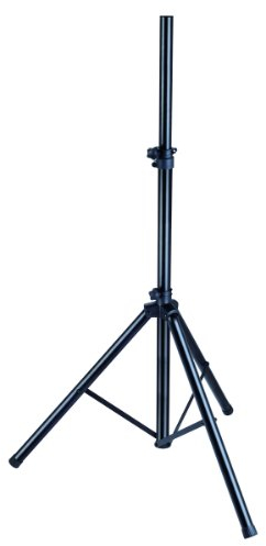 SOUNDSATION SSPS-80-BK Aluminium-Lautsprecherstativ mit 35-mm-Hochständerrohr und Nylon-Fußgelenk