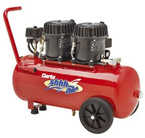 CLARKE SHHH AIR 3.53 CFM 50 LITRE QUIET RUN COMPRESSOR