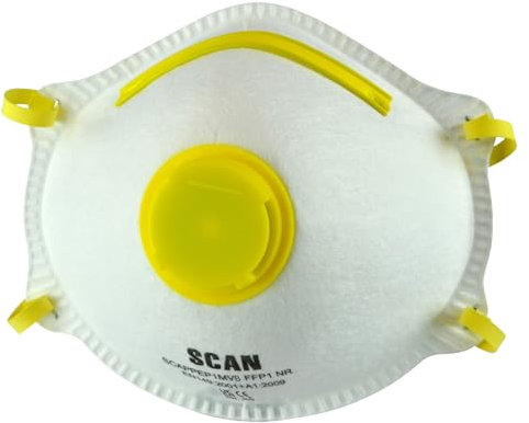 Scan Moulded Valved Disp Mask FFP1(3)