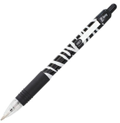 Zebra Z-Grip Funky Ballpoint Pen Pack of 12 Zebra Print