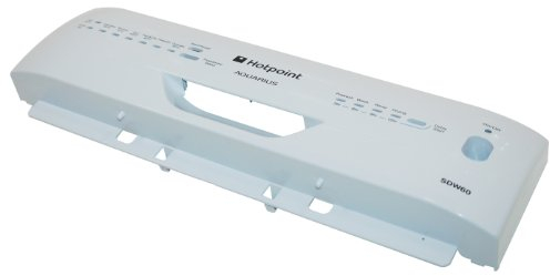 Hotpoint C00111877 Dishwasher White Console Facia Panel
