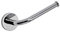 Croydex Britannia Chrome Toilet Roll Holder - Brass & Stainless Steel Bathroom Storage Solution with Flexi-Fix Accessories, Easy to Fit, Screw or Glue Installation, All Fixings Included