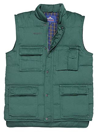 Portwest Shetland Bodywarmer, Size: S, Colour: Bottle Green, S414BGRS