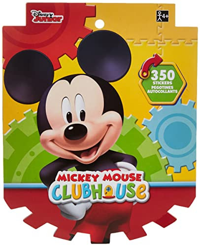 amscan 150104 Disney Mickey Mouse Stickerbuch I 1 Stück, mehrfarbig, 25,4 x 20,3 cm