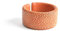 Amaris Elements Armband 'Gigi' Rochenleder Armreifen orange Damen Leder Arm-Reif Armspange Armschmuck für Frauen