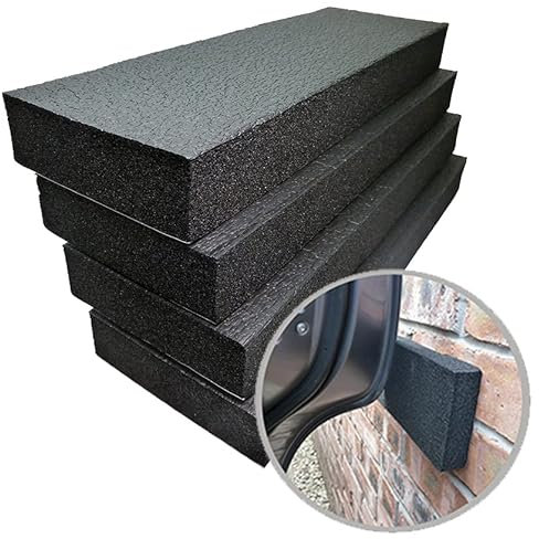 Connected Essentials Garage Wall Protectors Self Adhesive Car Door Bumper Guard Pack of 4 High Density EVA Foam Padding Indoor & Outdoor – CEF20