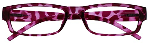 The Reading Glasses Company Die Lesebrille Unternehmen Rosa Schildpatt Leicht Komfortabel Leser Herren Damen Lesehilfe R32-4 +1,00