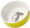 Nobby Nager Rabbit Gamelle en céramique Vert/Blanc Ø 11 cm x 4,5 cm