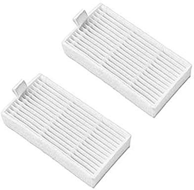 Hannets - 2 filtri di alta qualità compatibili con Medion MD16192 I MD18500 I MD18501 I MD18600 I robot aspirapolvere per Medion e Ariete
