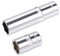 sourcing map 3/8-Inch Drive by 13mm Deep and Shallow Socket Set of 2 Pcs, Cr-V, 6-Point, Metric