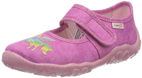 Superfit Mädchen Bonny Hausschuh, Rosa Mehrfarbig 5500, 26 EU