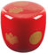 Japanische Matcha Teedose NATSUME Rot hergestellt in Japan Ø 6,7 cm H.6,7 cm