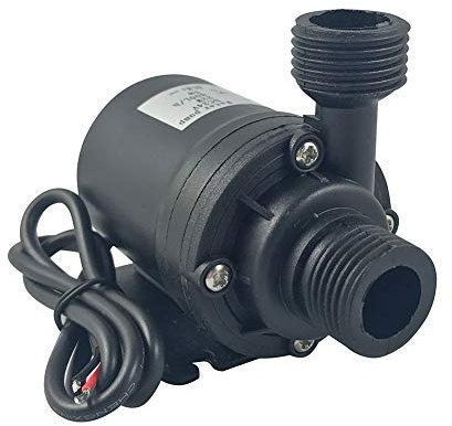 SENSTREE DC 24V Brushless Water Pump 1/2'' Male Thread Centrifugal Submersible Pump 800L/H 210GPH 4M/13ft for Fountain Solar Panel Pond Aquarium Water Circulation System
