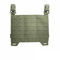 Tasmanian Tiger TT Carrier Panel LC Replacement Front Panel with Laser Cut MOLLE System for Plate Carrier Olive