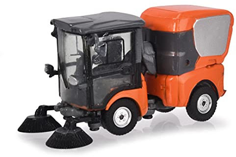 Schuco 452660700 Kärcher MC 130, Kehrmaschine, Modellauto, Maßstab 1:87, schwarz/orange