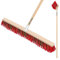 KOTARBAU® Scopa industriale in PCV 80 cm Spazzolone Industriale a Setole Rigide esterni, spazzolone con manico, scopa Professionale in Legno, esterno per spazzare la strada e i marciapiedi Spinta