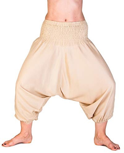 PANASIAM Aladin Pants 3/4, Plain_Beige, M