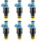 Einspritzdüsen, 6 Stück, für BMW 3 E30 E36 5 E34 8 E31 7 E32 E38Z1 0280150715 1734776