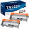 LOFBLAT Toner TN2220 TN 2220 Kompatibel für Brother TN2220 TN-2010 für Brother MFC-7360N MFC-7460DN MFC-7860DW FAX-2840 FAX-2940 HL-2130 HL-2240 HL-2250DN HL-2135W DCP-7055 DCP-7055W(2 Schwarz,TN2220)
