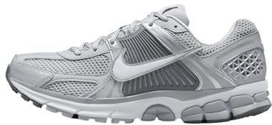 Nike Men's Zoom Vomero 5 Shoes, Wolf Grey White Metallic Silver, 13 UK