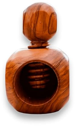 Bolis Artesanales Mallorquines Cascanueces de Madera de Olivo – Calidad y Estilo en Cada Pieza (Cuadrado)