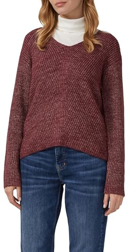 s.Oliver Weicher Strickpullover im Relaxed Fit mit V-Ausschnitt