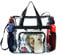 Neceser Viaje Transparente Mujer, Bolsa Impermeable Viaje Necessaire, Gran Capacidad Bolso de Aseo con 2 Capas, Toiletry Bag Gadgets de Viaje (Negro)