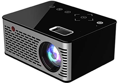 MWUCAIXIA Mini Projector LED Projector Screen Compatible Full HD for TV Stick Video Game Smartphone Home Theater Entertainment