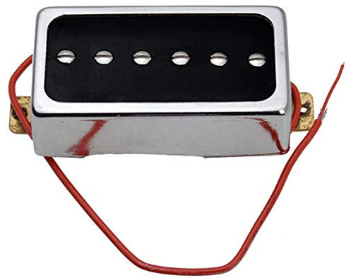 Pesfehhy Micro-Guitare éLectrique P90 Taille Humbucker Microphone Simple Bobine PièCes et Accessoires de Guitare-Cou