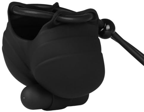 SM Bondage Herrenkugelhülle Silicagel Hodensacktasche Für Ausgehen zum Tragen von Sexspielzeugen mit Spermienbeutel Alternative Masturbation Vibration