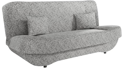 Mirjan24 Sofa Pinto mit Bettkasten und Schlaffunktion, Schlafsofa, Farb- und Materialauswahl, Wohnlandschaft, Couch vom Hersteller, Schlafcouch (Bella 65)