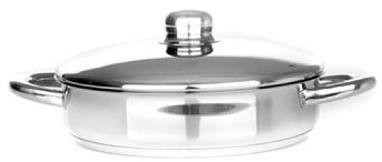 Guisera/Tartera Acero INOX Serie Noblesse 28 cms