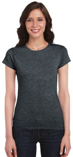 T-Shirt 'Fitted Ring Spun', Farbe:Dark Heather;Größe:L