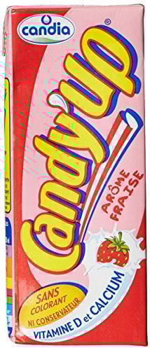 Candia Lait Arôme Fraise Candy 'Up 6 x 20 Cl - Lot de 3