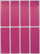 Etiketten Pink 76 mm x 25 mm Sticker – 7,5 cm x 2,5 cm viereckige Aufkleber 120 Stück von Royal Green